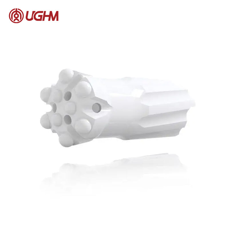 HTG 32R51SR R32 Threaded Bit 51mm 2 Inch with 3x9mm Center Buttons for Underground Jumbo Drill