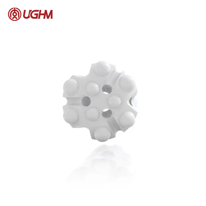 HTG 32R51SR R32 Threaded Bit 51mm 2 Inch with 3x9mm Center Buttons for Underground Jumbo Drill