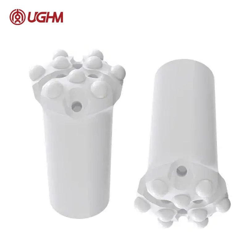 HTG 32R48S R32 Drill Bit 48mm with 9 Buttons and 5 Flushing Holes for Underground Jumbo Drill