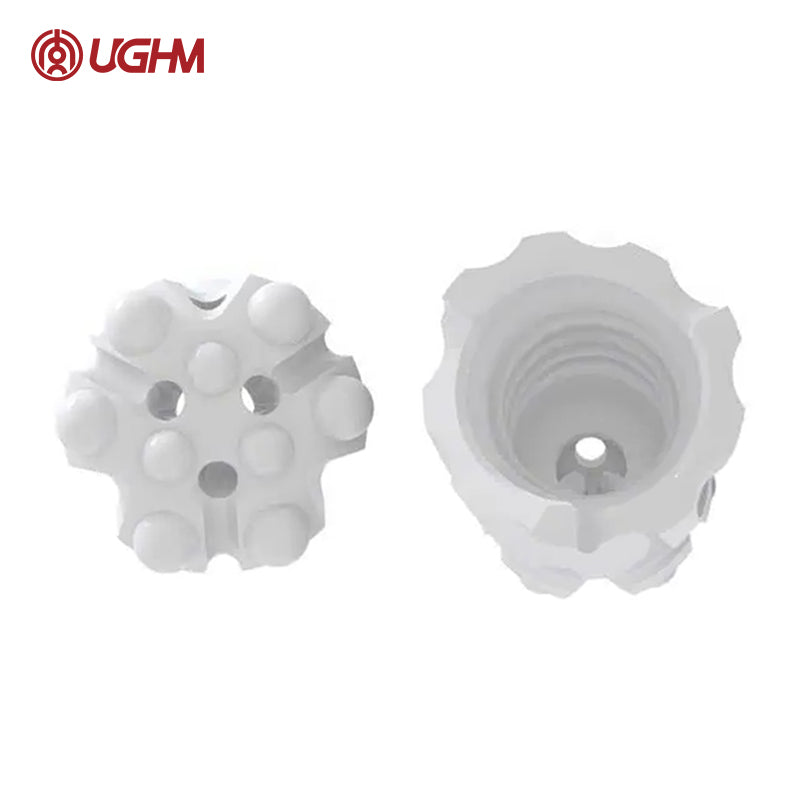 HTG 32R51SR R32 Threaded Bit 51mm 2 Inch with 3x9mm Center Buttons for Underground Jumbo Drill